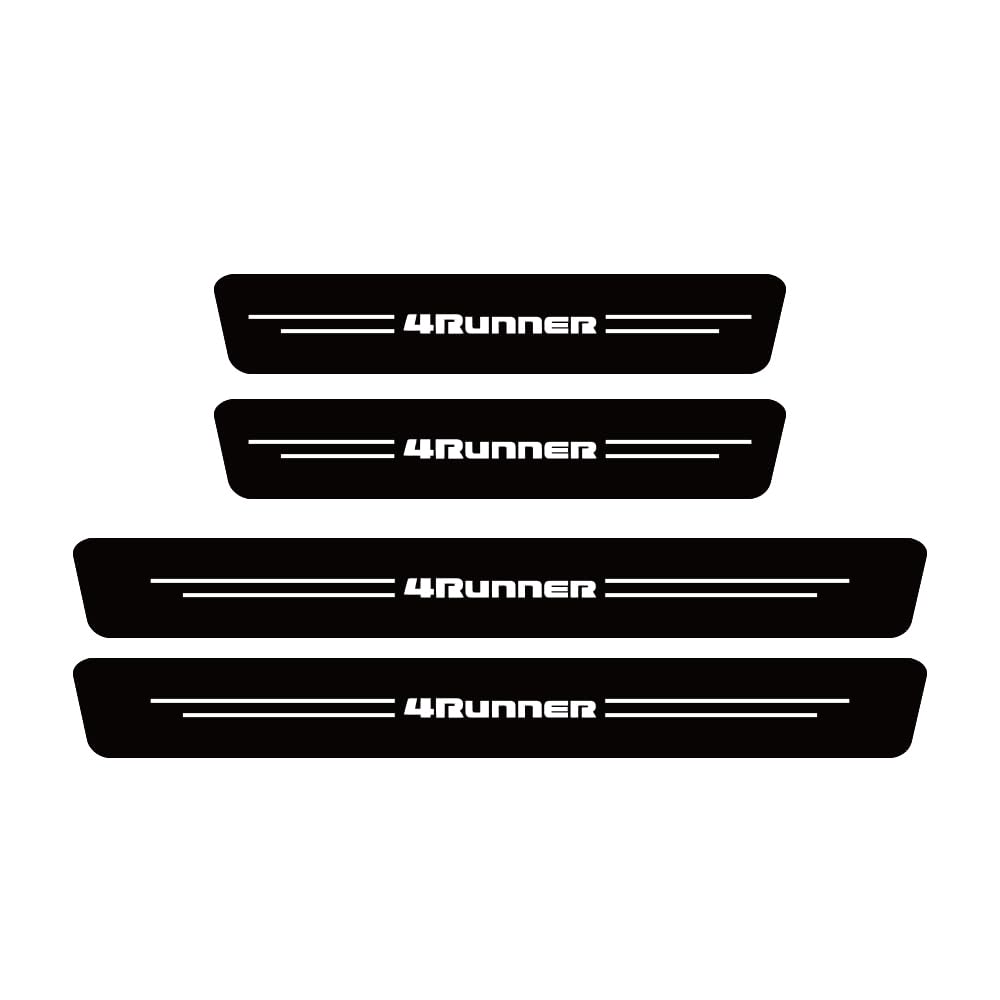 SDYAYFGE 4Pcs Kick Plates Car Door Sill Protector,for 4Runner