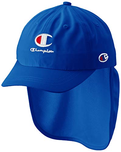 [チャンピオン] キッズ Champion Kids キャップ タレ付き 141-0109 ブルー 日本 53~55cm (FREE サイズ)
