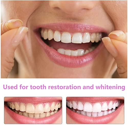 Temporary Trim，Snap On Veneers For Men And Women-Perfect Natural Shade Temporary Teethwomen And Men, Dental For Temporary Tooth 2Pcs Repair #TOP6