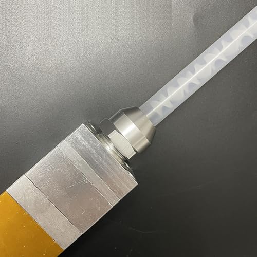 Gettimore 10 ugelli di miscelazione per colla AB serie 10-18, miscelatore statico a spirale a 18 sezioni con connessione a baionetta per adesivi epossidici, poliuretano, silicone