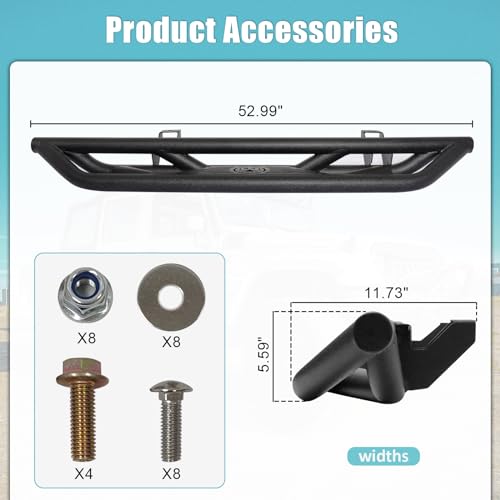 Estribos laterales para Jeep Wrangler JL 2 Puertas miniatura 4