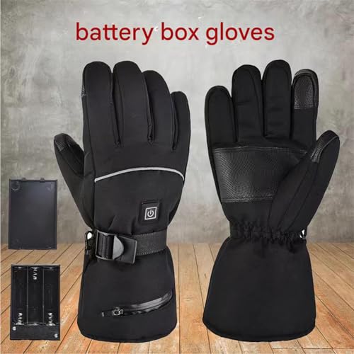 Guantes para usar el móvil en invierno con calefacción USB integrada 2
