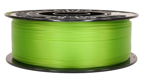 Image of 3D-Fuel Tough Pro PCTG Filament for 3D Printing, Better Than PETG Filament, Made in The USA, Dimensional Accuracy + /- 0.02 mm, 1.75mm, 1 kg Spool,Transparent Lime Green