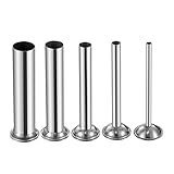 5 Sizes stainless steel Funnels Attachment for Manual Sausage Stuffer