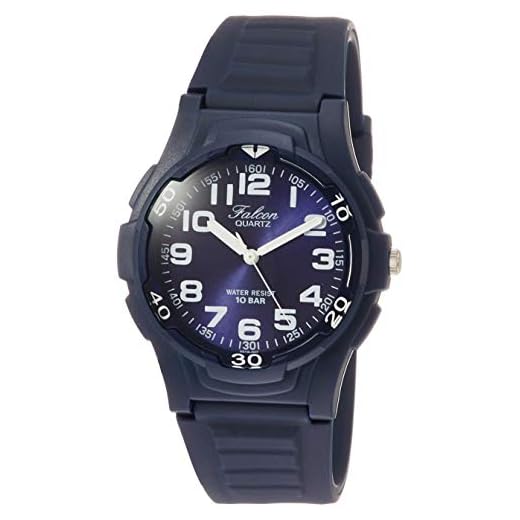 [シチズンQ&Q] 腕時計 キューアンドキュー アナログ 10気圧防水 Falcon ファルコン VS18-002 ブルー