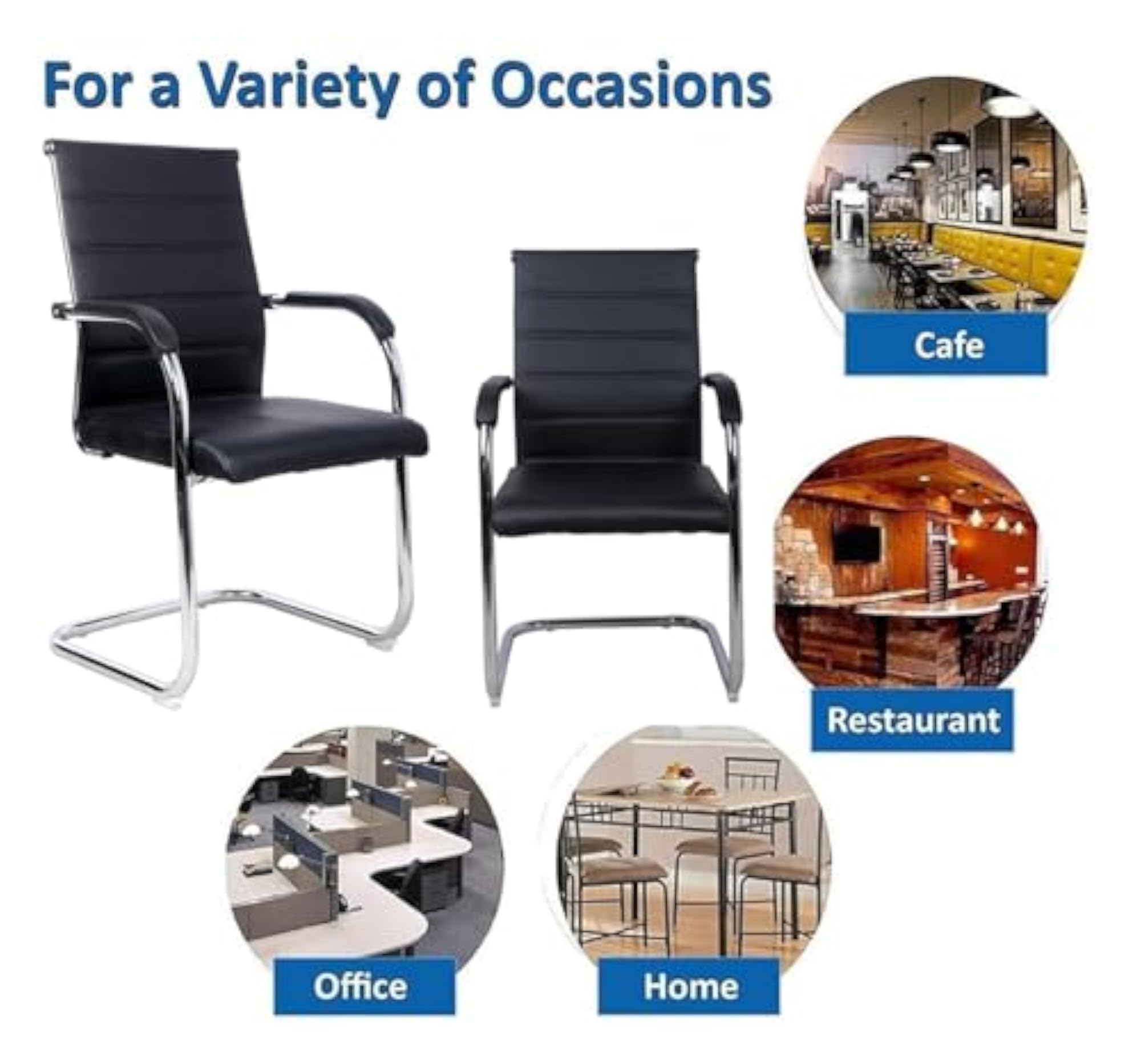 Visitor Study Chair with Armrest, Comfortable Design