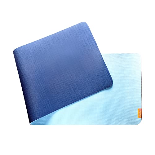 Image of Hugger Mugger Earth Elements 5 mm Yoga Mat - Grippy Texture, Reversible, Cushion, Non-toxic Biodegradeable Material, Lightweight
