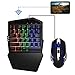 Produktbild PUBG Mobile Game Tastatur und Maus, Delta essentials FO212 Bluetooth Wireless Call of Duty Mobile Handy Game Tastatur und Maus für Android OS Smartphones/Tablets