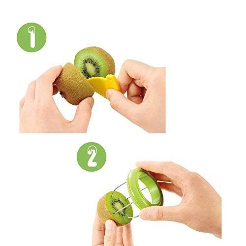 COMBO PACK - Apple Corer, Pineapple Slicer, Pear Pepper Poker, Herb Kale Stripper, Kiwi Tool, Citrus Orange Peeler SUPER SLICER Juicer Prepping PACK by Bright Kitchen - Thumbnail 5