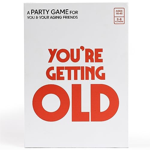 Vango You’re Getting Old – A Party Game for You and Your Aging Friends - Adult Card Game