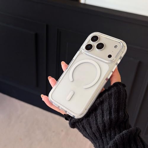 �ySUYYPW�z�K�p iPhone 16 Pro max �P�[�X MagSafe�Ή� ���� ���C�����X�[�d�Ή� �A�C�z��16�v���}�b�N�X �N���A �g�уJ�o�[ �}�O�Z�[�t �l�C �ϏՌ� ���ϖh�~ �A�C�t�H��16 Pro max �}�O�l�b�g �X�}�z�P�[�X �ϋv