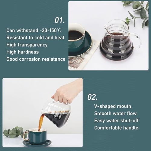 Cafetière à infusion froide de 600ml offrant une saveur riche et douce