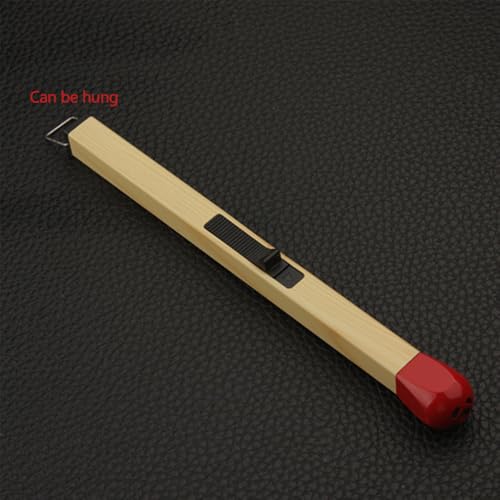 Encendedor Match Stick recargable con llama ajustable miniatura 6