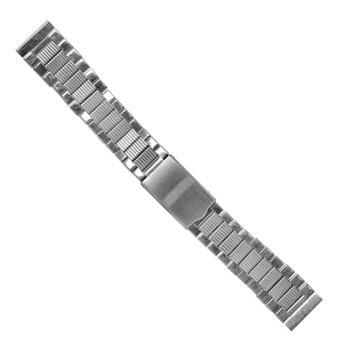 Bracelet de montre 18mm acier inoxydable résistant pour Omega
