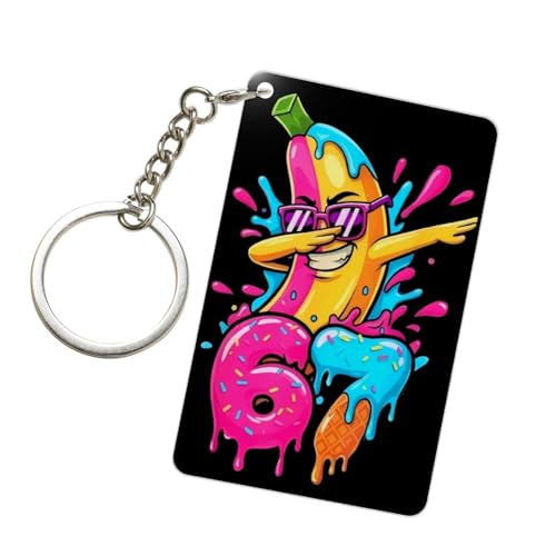 Rilahywdie Colorful 67 Banana Ice Cream Drips Six Seven Meme