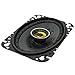 KICKER 46CSC464 CS-Series CSC46 4x6-Inch (100x160mm) Coaxial Speakers, 4-Ohm (Pair)