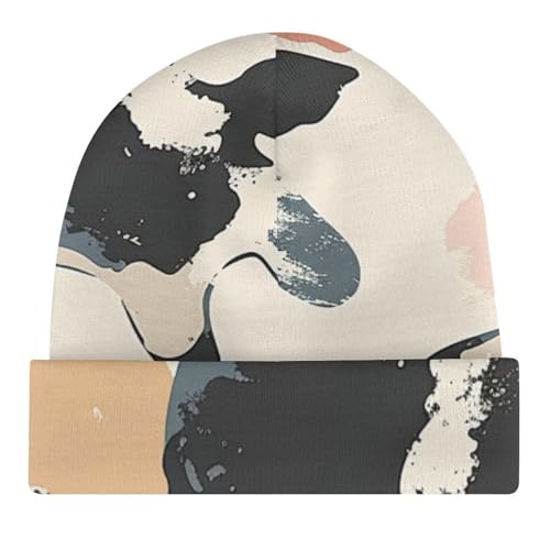 Cute Brown OttersChildren's Warm Knitted Hat, Suitable for All Seasons and Daily Wear4