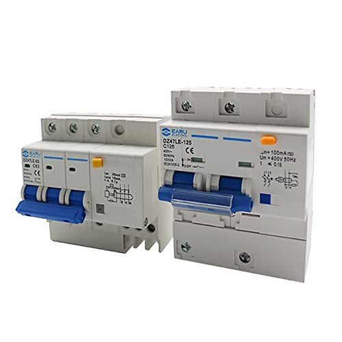 Disjoncteur de protection contre les fuites DZ47LE-63 AC400V pour la sécurité électrique de maison