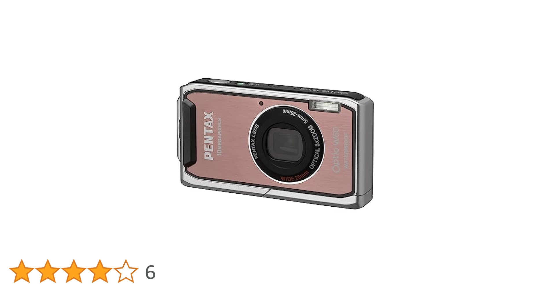 【防水カメラ】 PENTAX optio W60 ピンク 動作確認済み 防水カメラ】 PENTAX optio W60 ピンク 動作確認済み Amazon.com