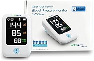 Home 1500 Series Upper Arm Blood Pressure Monitor with Easy Bluetooth Smartphone Connectivity RPM-BP100