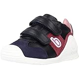 ZAPATO SPORT VELCROS Biomecanics 211127, Zapatillas Niñas, Azul Marino Y Deco (Sauvage), 23 EU