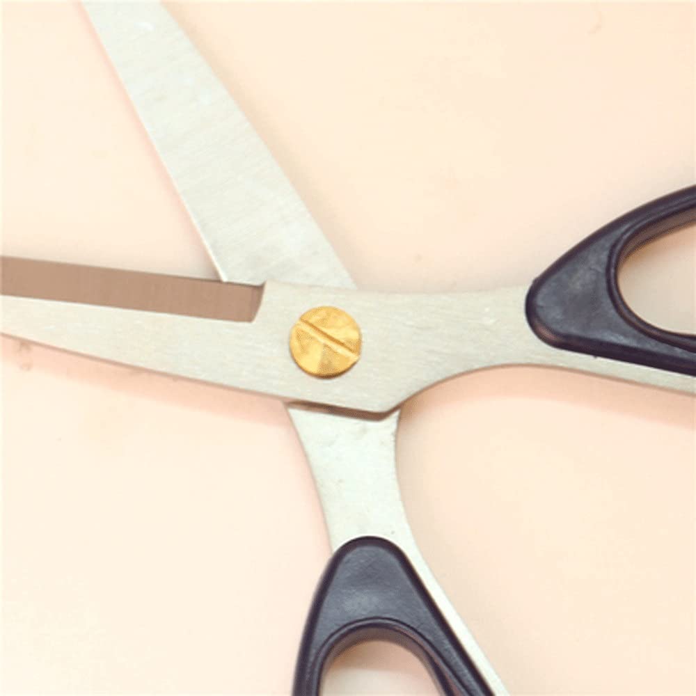 Bastelschere, Mehrzweckschere, Großpackung 1, Schere mit ultrascharfer Klinge, komfortable Griffe, stabile, scharfe Schere für Büro, Zuhause, Schule, Nähen, Stoff, Bastelbedarf, Rechts-/Linkshän
