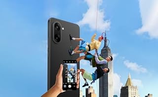 OnePlus Nord 5 Smartphone 8GB + 256GB, 6.83" 144Hz AMOLED, Snapdragon 8s Gen 3, 50MP Dual Camera, Black (UK Version 2 Year Warranty)