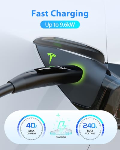 EVDANCE 21ft 40A Tesla Cord