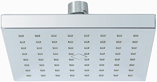 Soffione Doccia Maxi In Abs Cromato 15 X 15 Cm