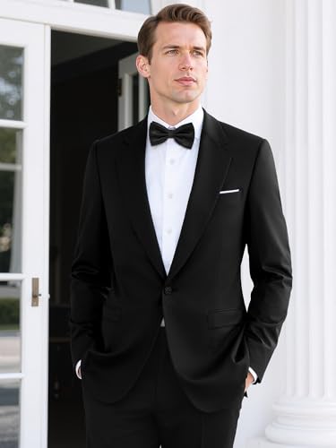 MAGE MALE Men's Suit Jacket One Button Elegant Solid Slim Fit Single Breasted Party Blazer Jacket3