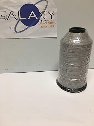A&E Outdoor Thread Tex 135 SUNSTOP Bonded Polyester, 8oz Spool 1350 Yards Free with One Piece Galaxy Supply 5" Seam Ripper. (Silver 66509)