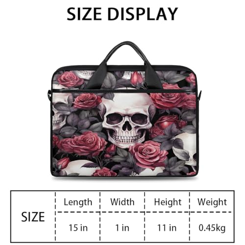 Maletín para portátil floral para laptop de 15 pulgadas miniatura 2