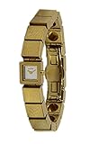 vergoldetes Edelstahlgehäuse und Armband