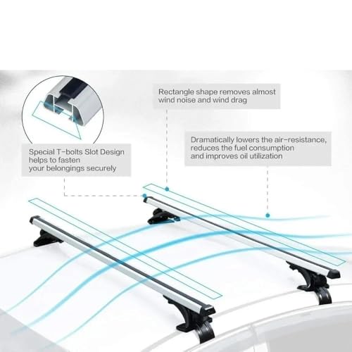Barres de toit transversales de toit pour Ford Focus 2011-2018