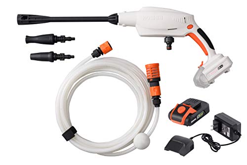 工進(KOSHIN) 18V 2.0Ah 充電式 洗浄機 ガンタイプ SJC-1820 バッテリー・充電器付...