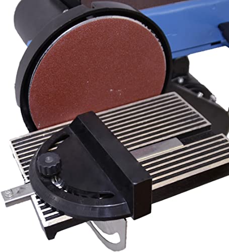 Güde Band- & Tellerschleifer GBTS 400 (350 W Motorleistung, 914 x 100 mm Schleifband-Maß, 282 m/min Bandgeschwindigkeit, 1450 1/min Schleiftellerdrehzahl, 36 mm Ø Staubsaugeranschluss)