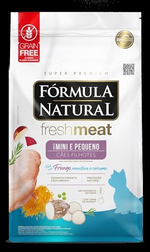 Fórmula Natural Fresh Meat Ração Seca Para Cães Filhotes De Peque...