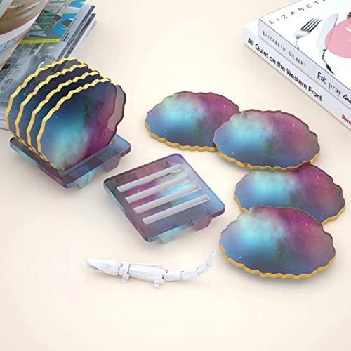 Modwgguo COASTER20 20 Pieces Resin Coaster Molds thumb #2
