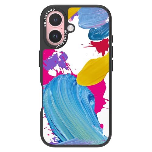 Coque iPhone 16 Plus MOLAN CANO résolvant le jaunissement et chocs