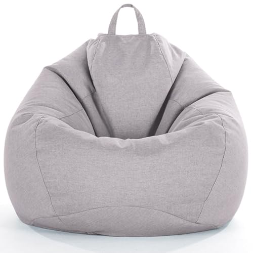Puff Pera sin Relleno Gigante Puff Gamer para Exteriores y Salon Interiores Polialgodón Grande Bean Bags para Adultos o Decoracion Juvenil Bean Bag Puf Protector de Sofás Funda Lavable a Máquina