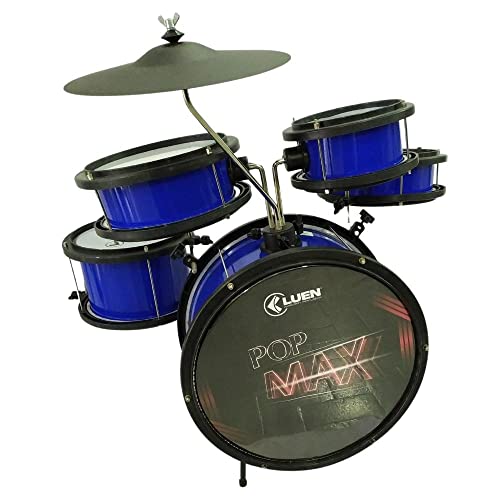 Bateria Infantil Pop Max - Azul