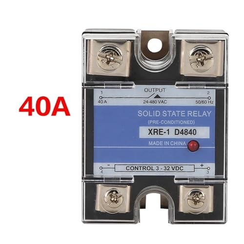 Relais statique SSR-40DA protection surchauffe et commutation 40A AC