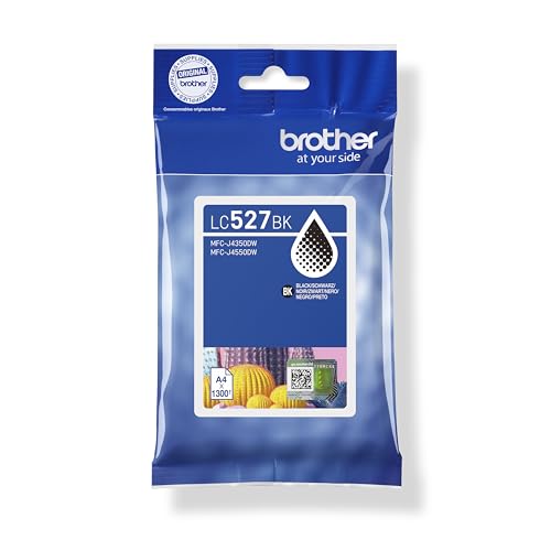 Cartouche d'encre Brother LC527BK noir rechargeable haute capacité pour bureautique