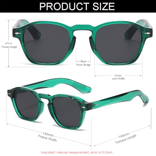 Image of Retro Round Sunglasses for Women Men 90s Fashion Simple Small Round Style Sun Glasses UV400 Protection Shades