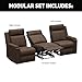 Thomas Payne Signature Heritage Series Satula RV Theater Seating Sofa Recliner Set with Manual Recline, High-Density Foam Cushioning - 2024117102