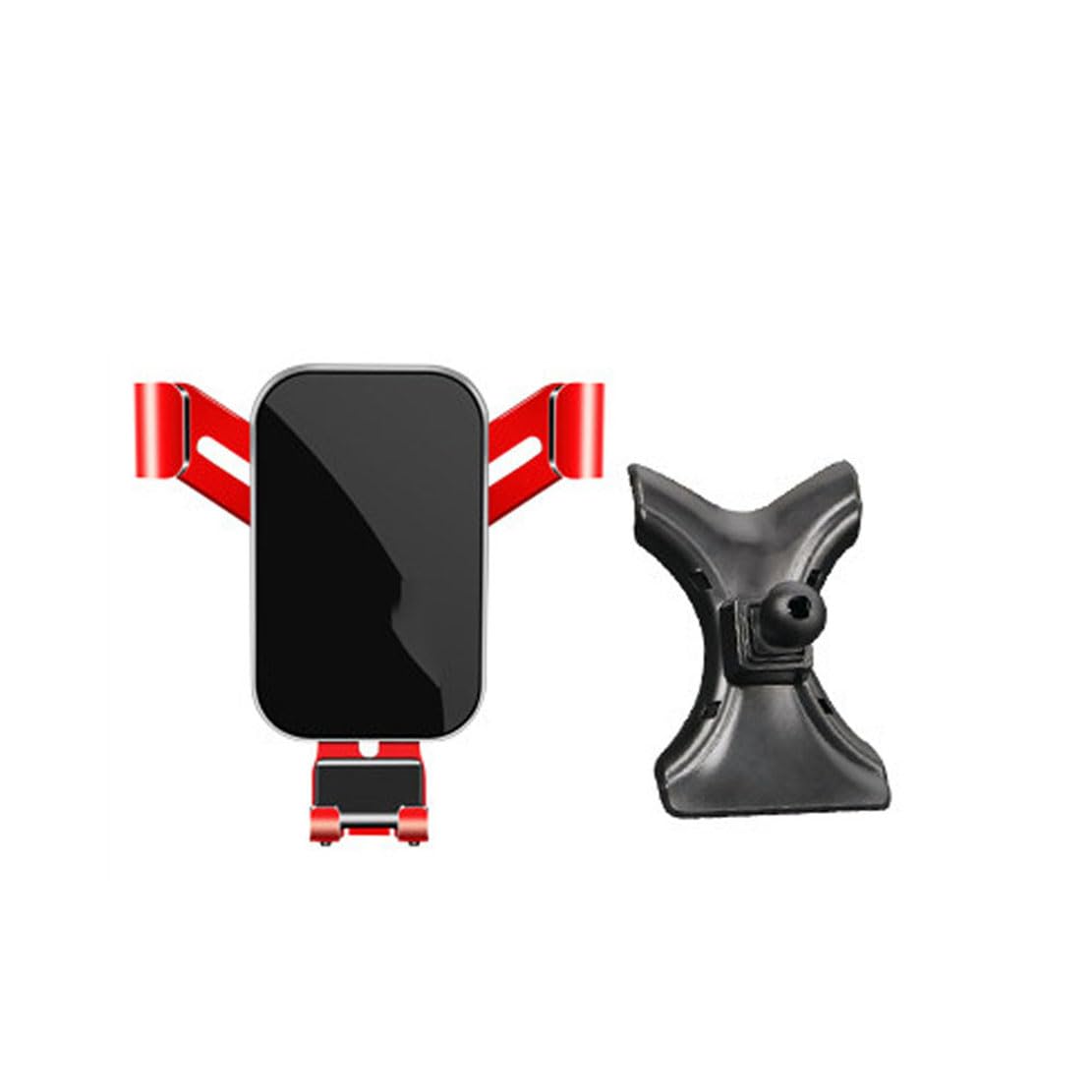ZJGZNB Car phone holder,Compatible with Peugeot 408 2010–2013,Auto Parts,red