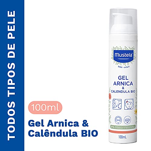 Mustela Gel Arnica E Calêndula Bio 100Ml – Refresca Hidrata E Alivia Inchaços E Hematomas Das Quedas