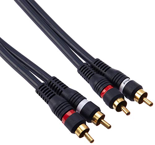 Imbaprice 2Rca Male To 2Rca Male Home Theater Audio Cable - 3 Feet - 3 Rca - 3 Rca #TOP19