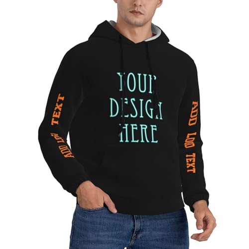 Custom Hoodies Design Your Own Personalized Gifts For Men Funny Hoodies Mens Hoodies Pullover3