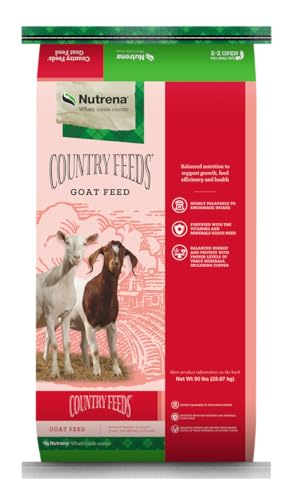 Nutrena Country Feeds Goat & Kid Pellets, 50 lbs